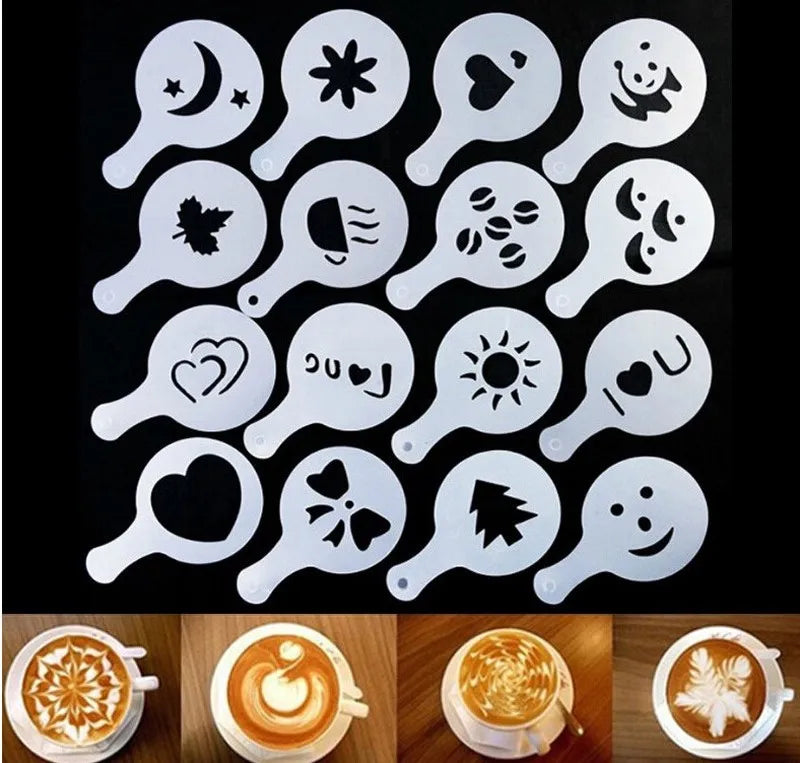 Set 16Pcs Moldes para Barista